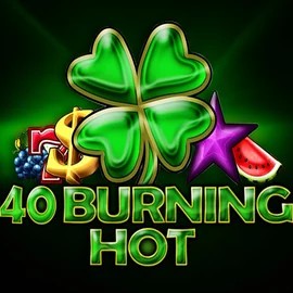 40 Burning Hot logo by Amusnet Interactive at Spin Dynasty Casino40 Burning Hot