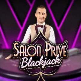 Official Live Casino logo: Blackjack Salon Privé by Ezugi at Spin Dynasty Casino