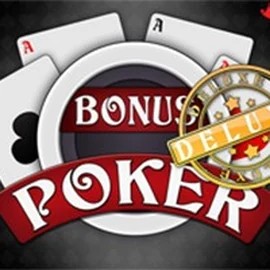 Bonus Poker Deluxe - 3 Hands online game logo by RTG (Reel Time Gaming) on spindynasty.eu