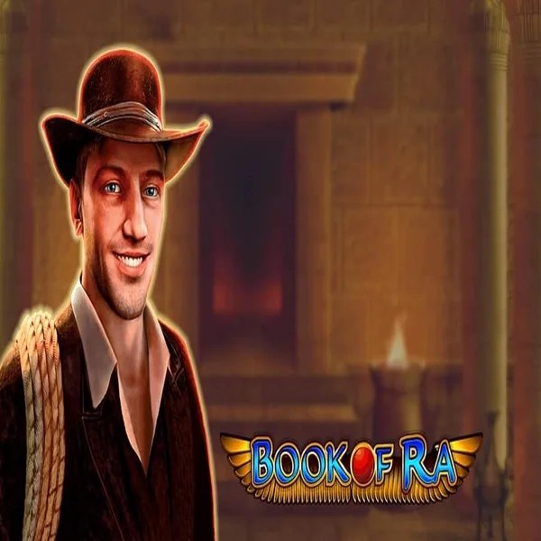 Book of Ra logo – Slots by Greentube at Spin Dynasty Casino