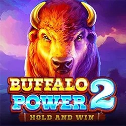Buffalo Power 2: Hold and Win logo by Playson at Spin Dynasty Casino