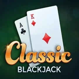 Classic Blackjack slot icon by Red Tiger Gaming, available at Spin Dynasty Casino
