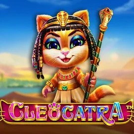Cleocatra logo by Pragmatic Play at Spin Dynasty Casino