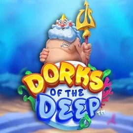 Dorks of the Deep slot logo by Hacksaw Gaming at Spin Dynasty CasinoDorks of the Deep