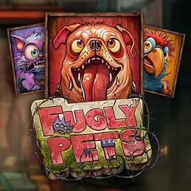 Fugly Pets slot logo by Stakelogic at Spin Dynasty CasinoFugly Pets