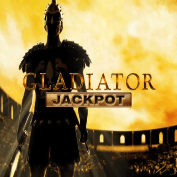 Gladiator Jackpot online game logo by Playtech on spindynasty.eu