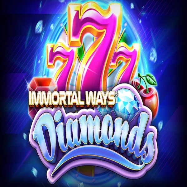 Immortal Ways Diamonds logo by RubyPlay at Spin Dynasty Casino