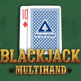 Multihand Blackjack online game logo by Pragmatic Play on spindynasty.eu