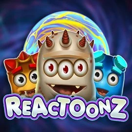 Reactoonz online game logo by Play'n GO on spindynasty.eu