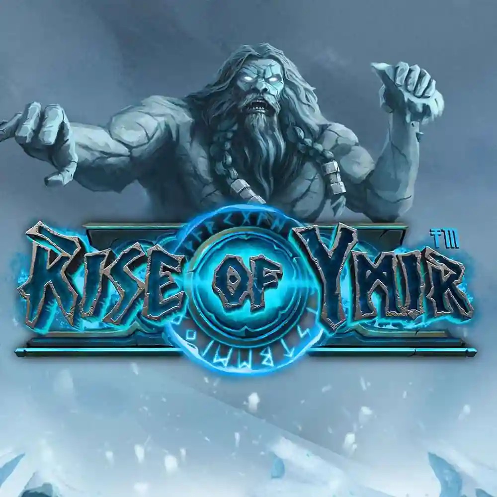 Rise of Ymir logo by Hacksaw Gaming Spin Dynasty Casino