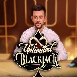 Unlimited Blackjack logo – Live Casino by Ezugi at Spin Dynasty Casino